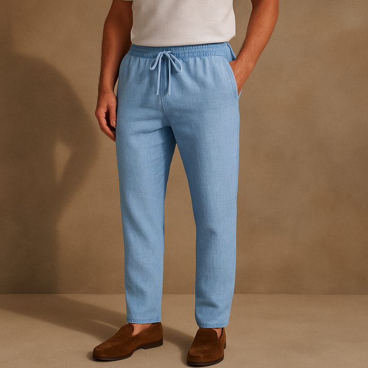 The Portofino Linen Pants  – Casual Summer Fit for Men