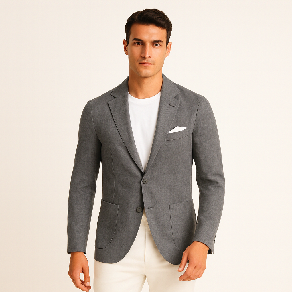 The Miami Linen Summer Blazer - Wedding Guest Men - Formal Occasions