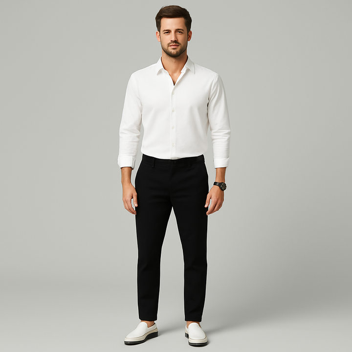 Men’s Smart Casual Leather Loafers – Classic Slip-On Shoes-The British Gentlemen