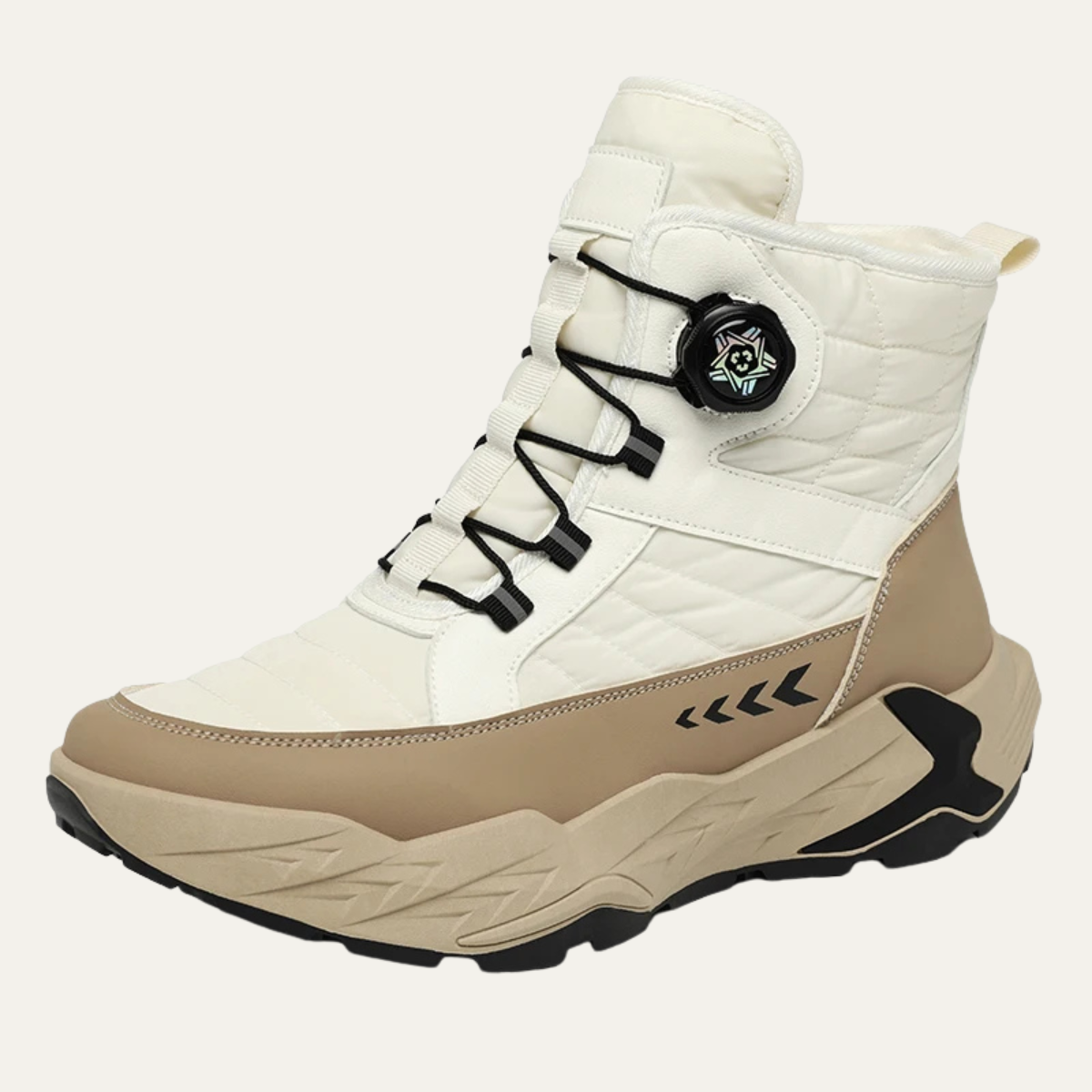 The Conegliano Men’s Plush Lined Anti Slip Snow Boots with Rotating Buckle