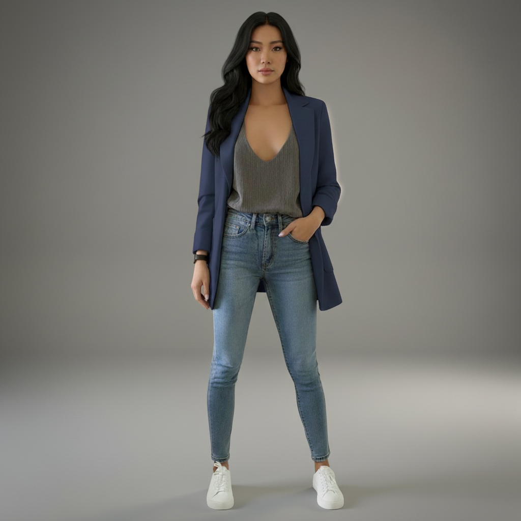 Women's Formal Tailored Blazer