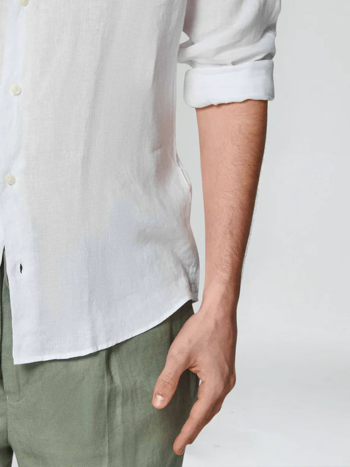 The Matera Men's Premium Linen Button Up Shirt