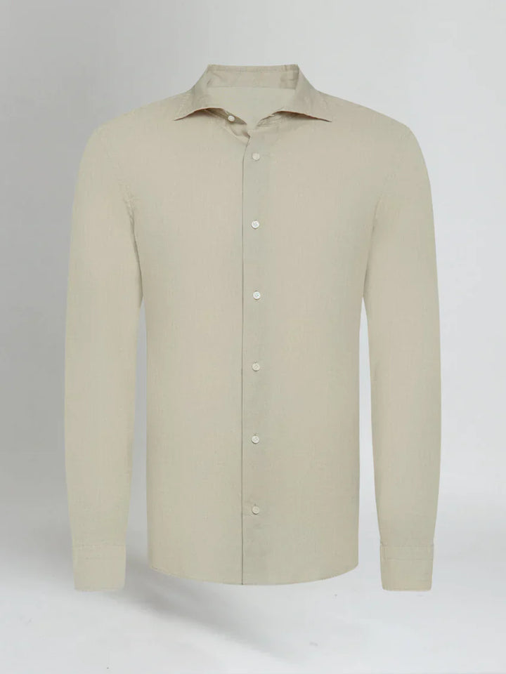 The Matera Men's Premium Linen Button Up Shirt