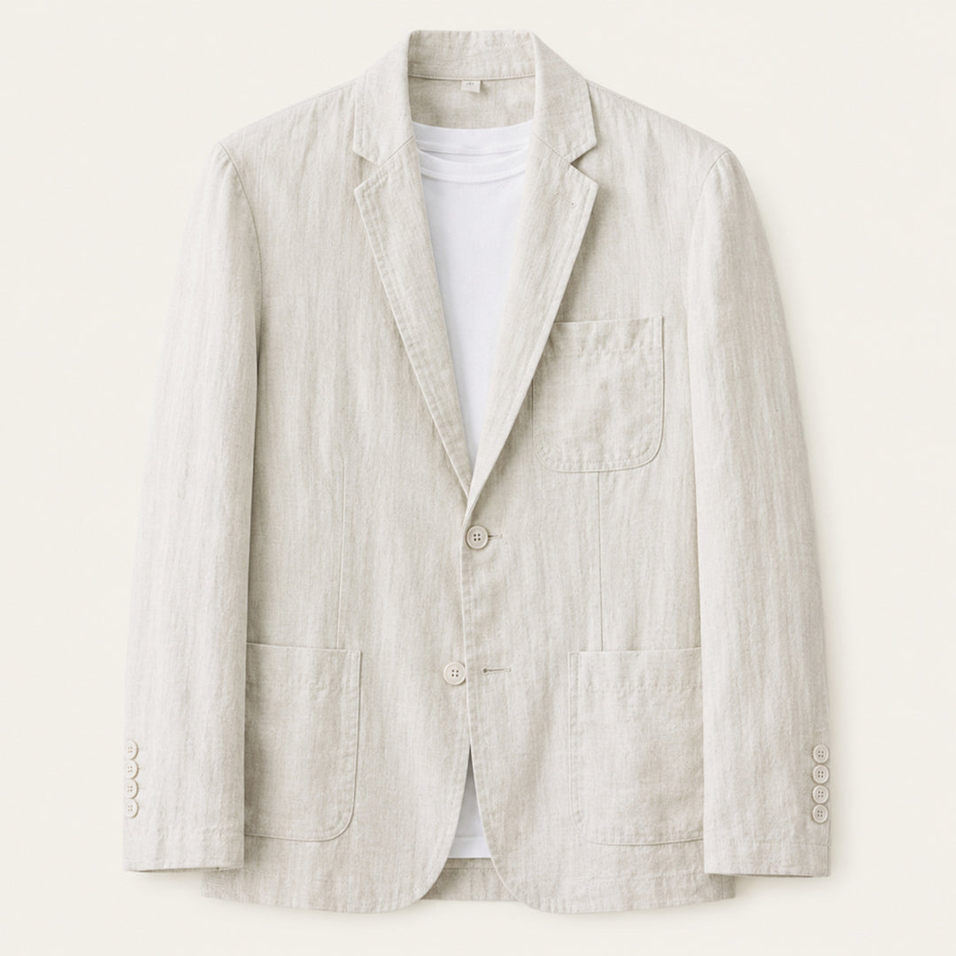 The Deerbrook Men’s Lightweight Linen Single Breasted Blazer