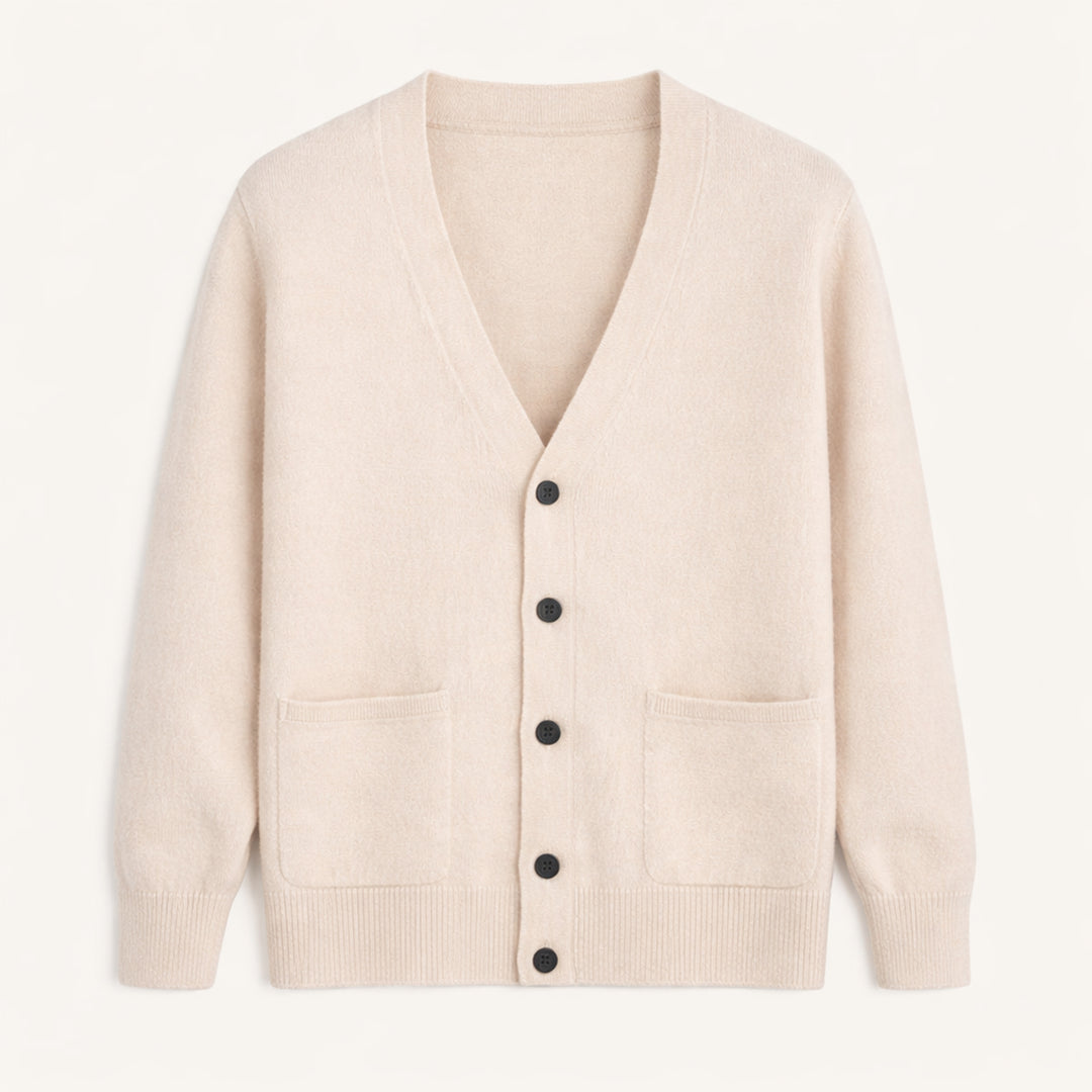 The Mayfair Cotton Cardigan for Men