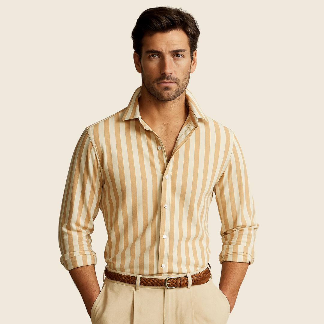The Vittorio Striped Lightweight Shirt