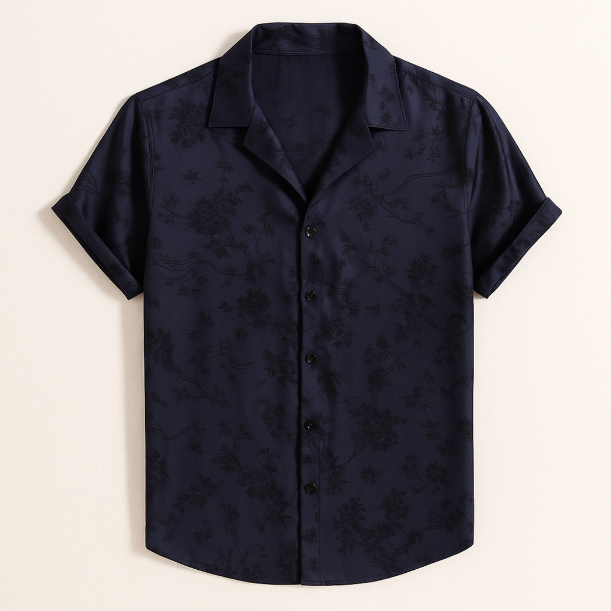 The Hawthorn Satin Shirt for Men