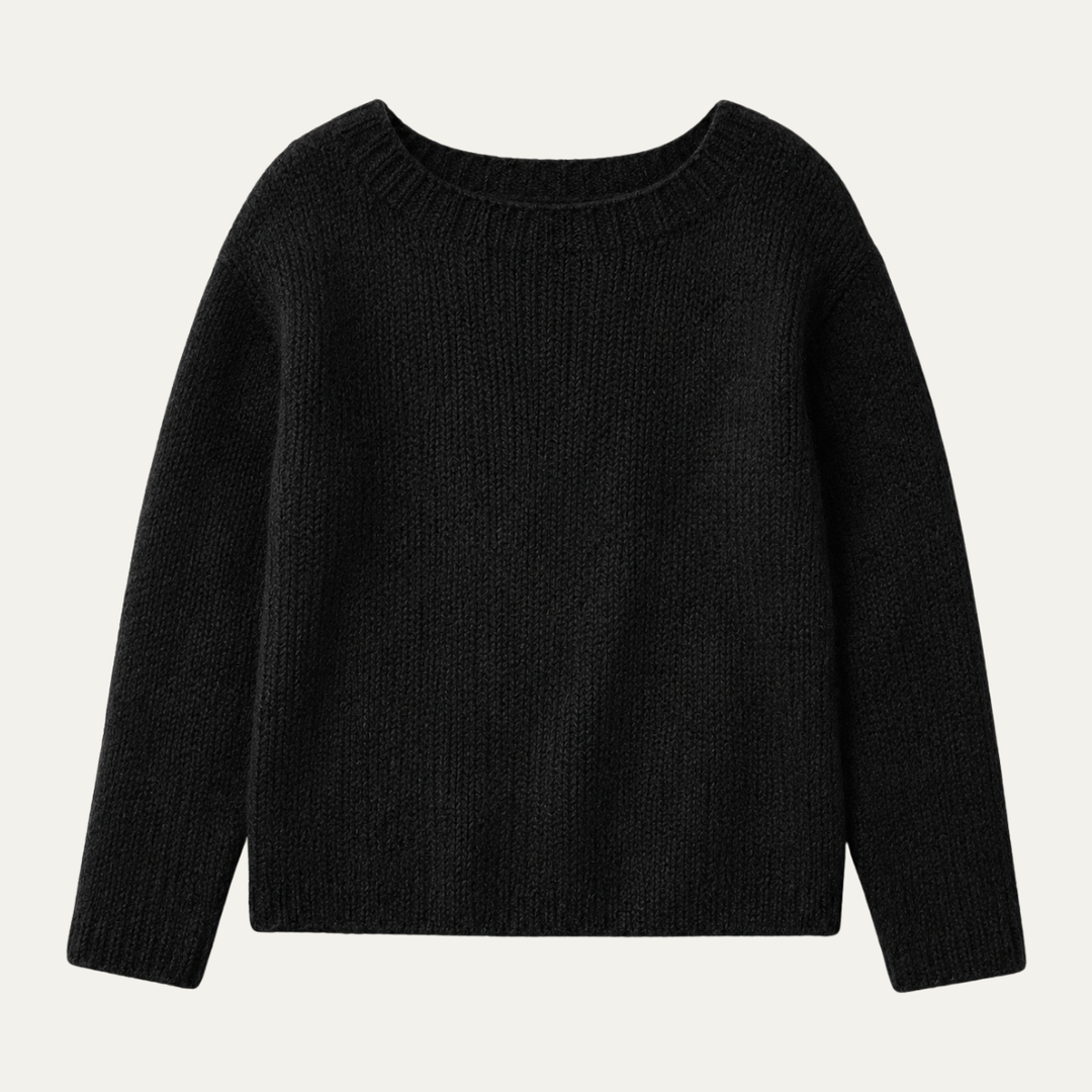 Women's Relaxed Fit Classic Knit Sweater