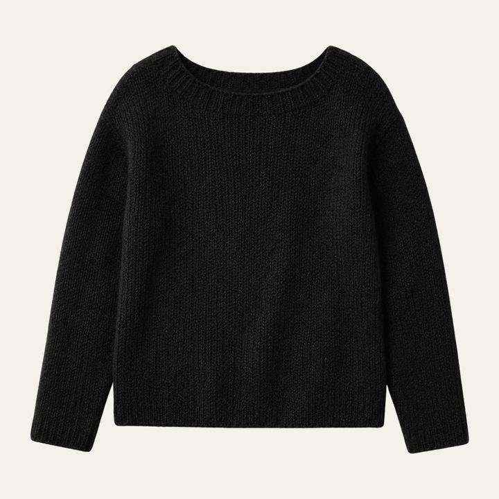 Women's Relaxed Fit Classic Knit Sweater