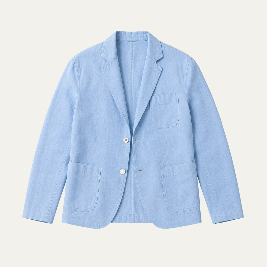 The Cody Men's Lightweight Relaxed Fit Linen Blazer