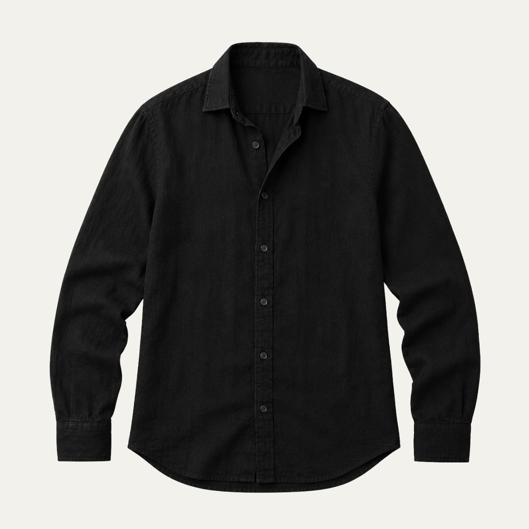 The Montepulciano Men's Breathable Linen Button Down Shirt