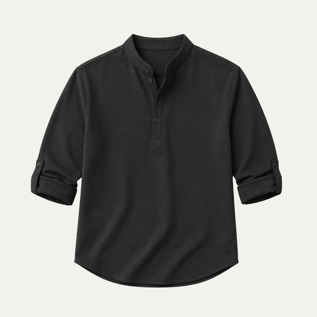The Malcesine Men's Half Sleeve Collar Polo Shirt