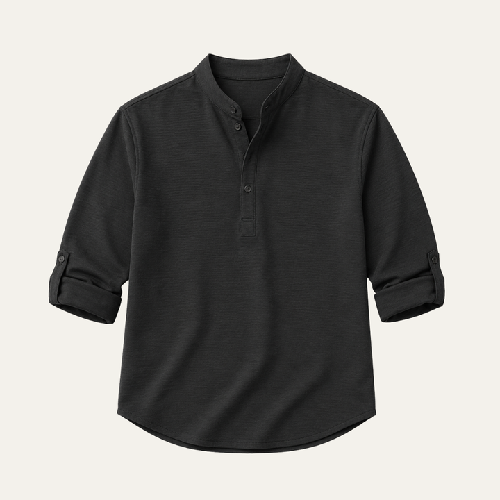 The Malcesine Men's Half Sleeve Collar Polo Shirt