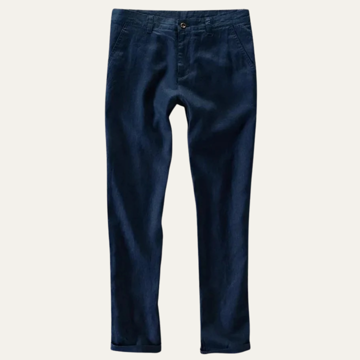 The Scottsdale Men's Relaxed Fit Linen Trousers