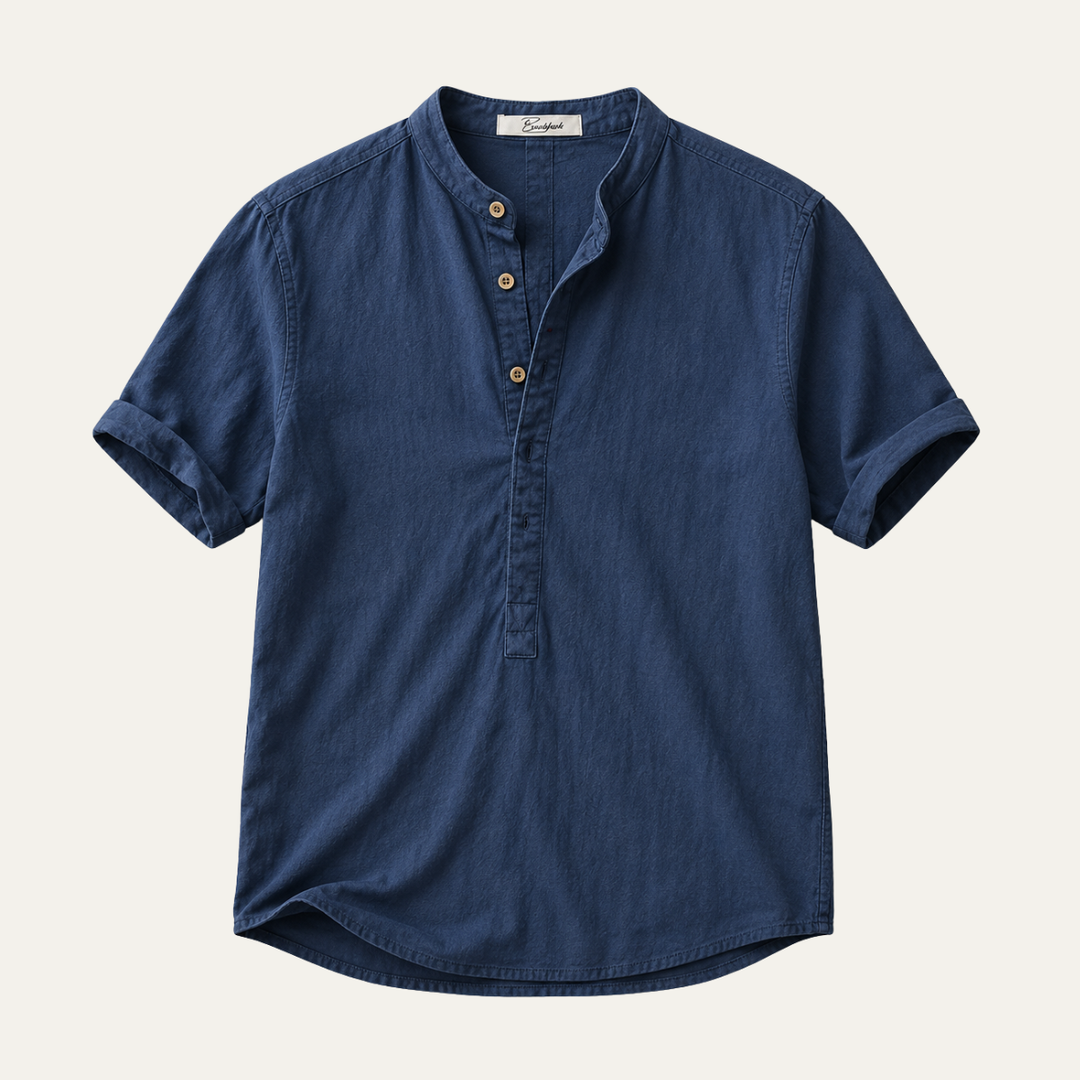 The Sonoma Men's Linen Collar Shirt