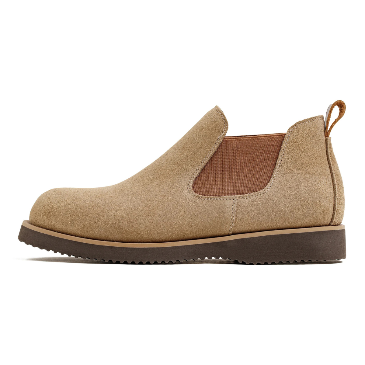 The Orkney Men&#39;s Street Style Suede Chelsea Shoes