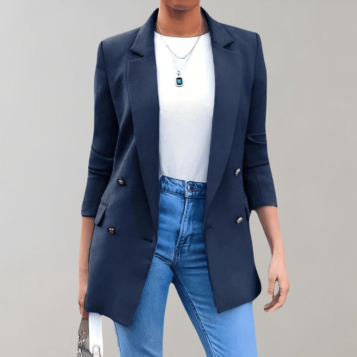 Women's Classic Double Button Blazer