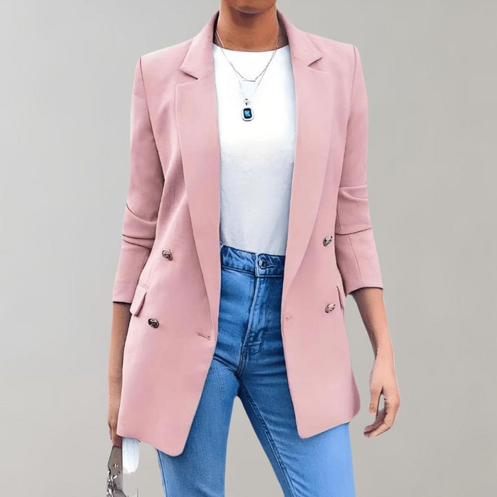 Women's Classic Double Button Blazer