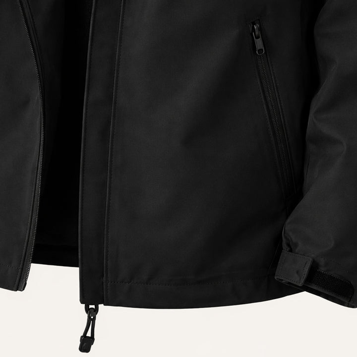 The Grandmere Waterproof Softshell Rain Jacket – Windproof Hooded Outdoor Hiking Coat