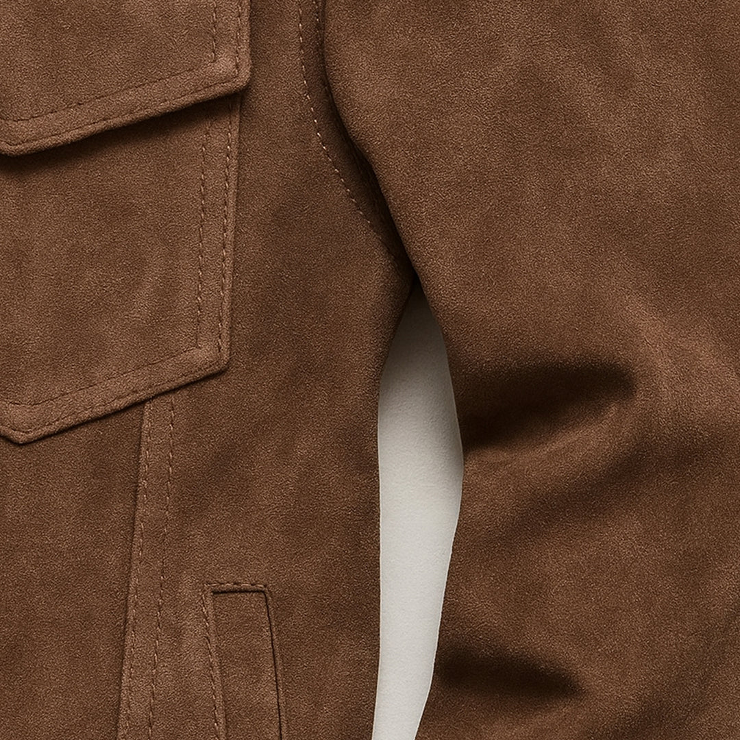 The Vintage Cotton Cargo Jacket for Men — Lightweight Outdoor Style