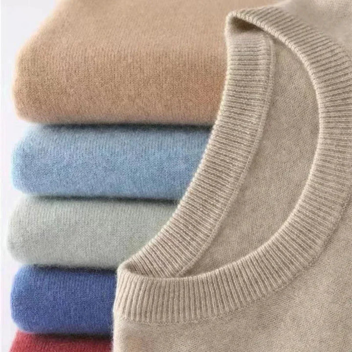 The Capri Men's Classic Crew Neck Knit Sweater