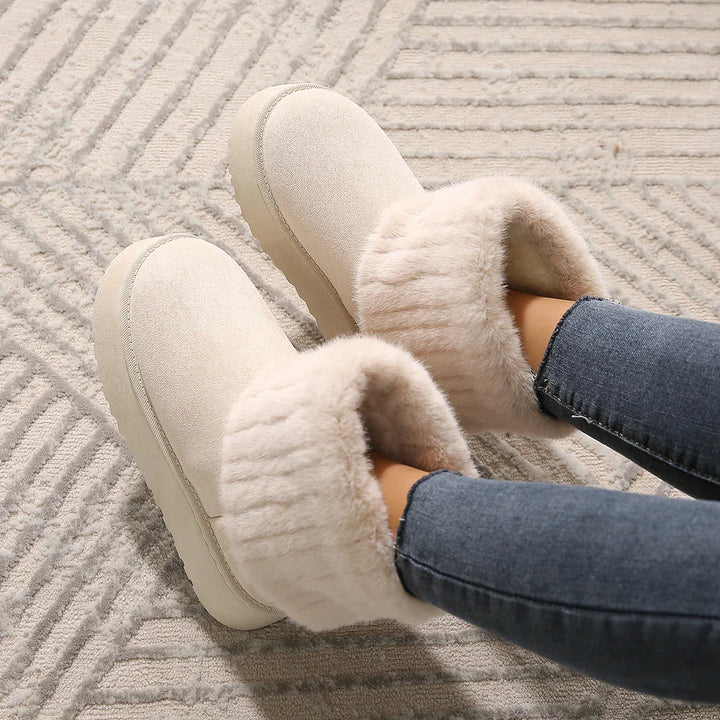 Women's Stylish Winter Boots Plush Lining
