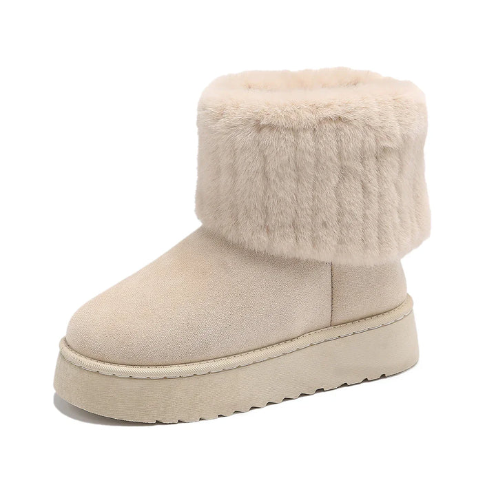 Women's Stylish Winter Boots Plush Lining
