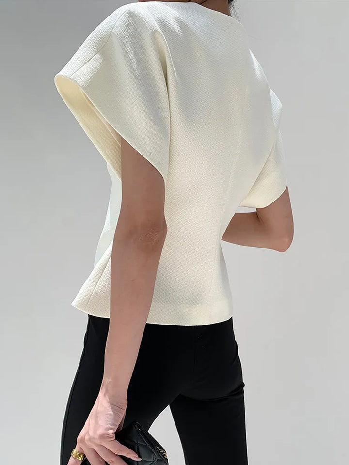 Women's Structured Blazer Top