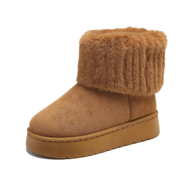 Women's Stylish Winter Boots Plush Lining