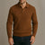 The Portofino Knitted Long Sleeve Polo Sweater for Men - Open Collar