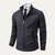 The Inverness Men’s Elegant Knit Zip Cardigan with Pockets