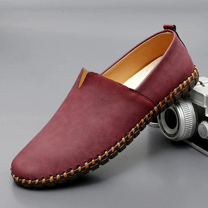 The Lerici Men's Handcrafted Leather Slip On Loafers