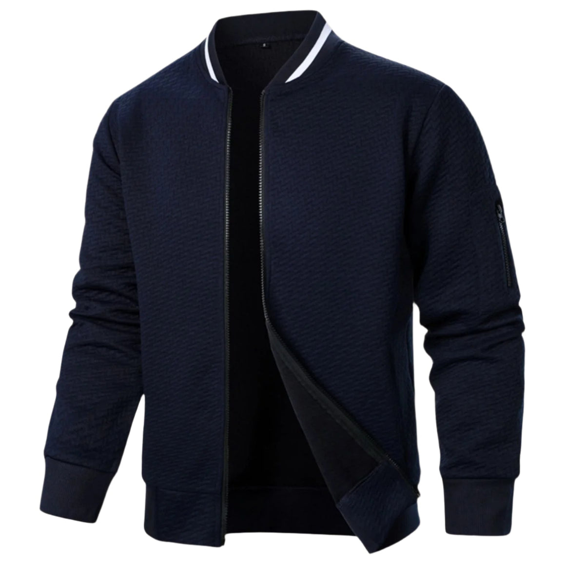 The Harrogate Elegant Zip-Up Cardigan-The British Gentlemen