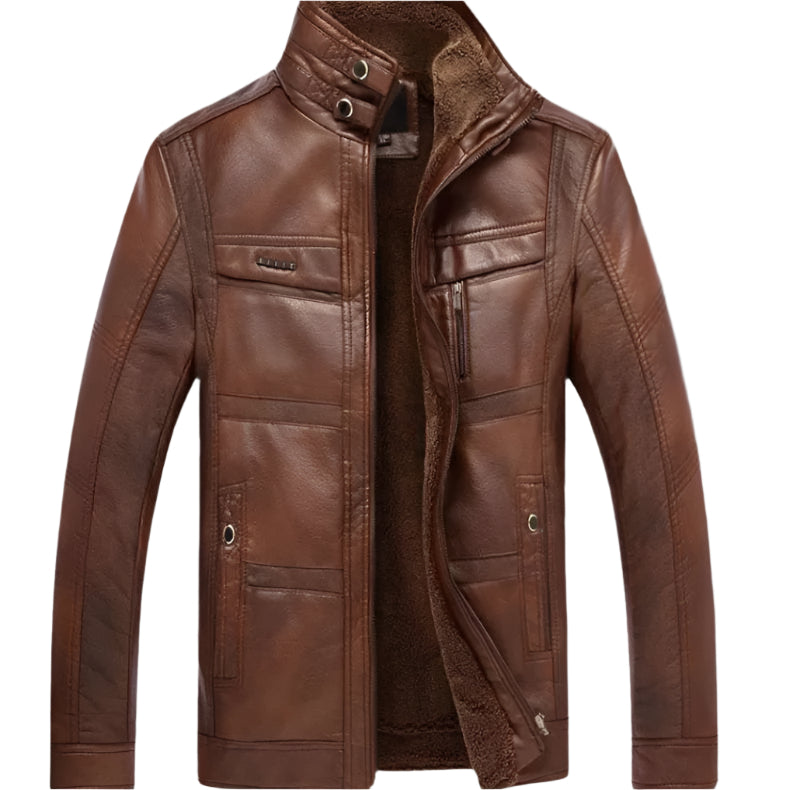 The Radcliffe Leather Jacket-The British Gentlemen