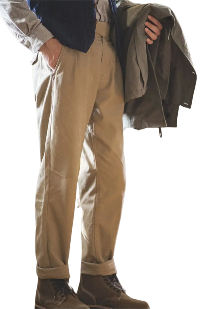 The Torino Vintage Cotton Pantalon-The British Gentlemen