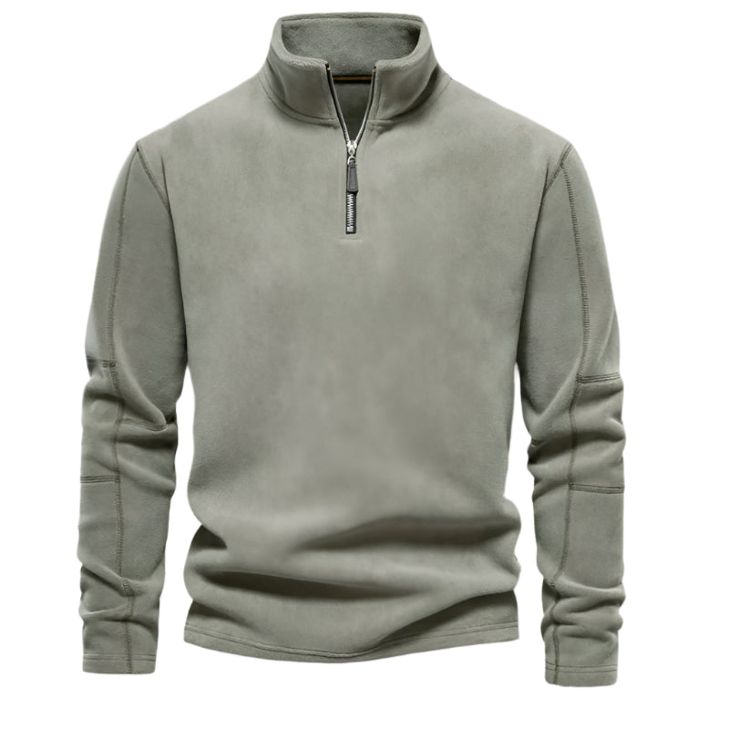 The St. Moritz Quarter Zip Sweater for Men