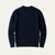 The Versailles Cashmere Merino Wool Knit Sweater for Men - Navy Blue