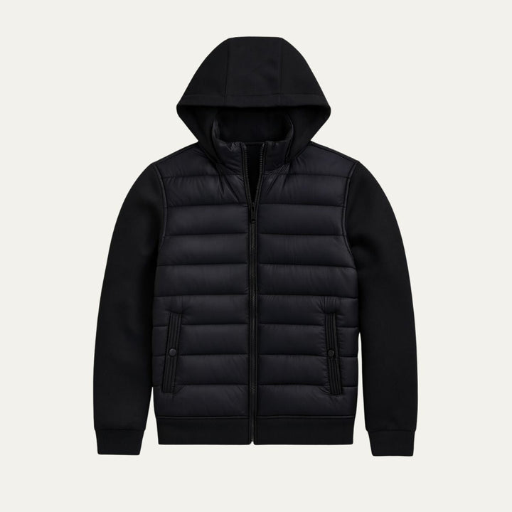 The Zurich Men's Hooded Light Puffer Jacket