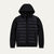The Zurich Men's Black Hooded Puffer Coat – Lightweight Quilted Winter Coat
