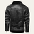 The Cervinia Men’s Winter Fleece Aviator Leather Jacket