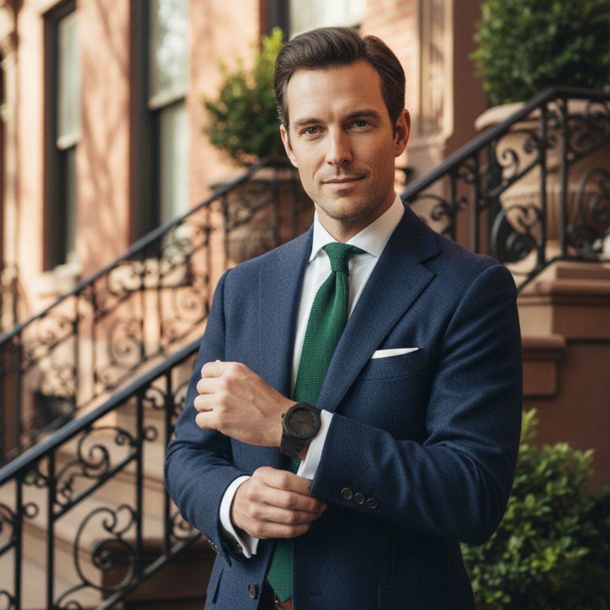 The Midnight Black Men’s Luxury Stainless Steel Watch