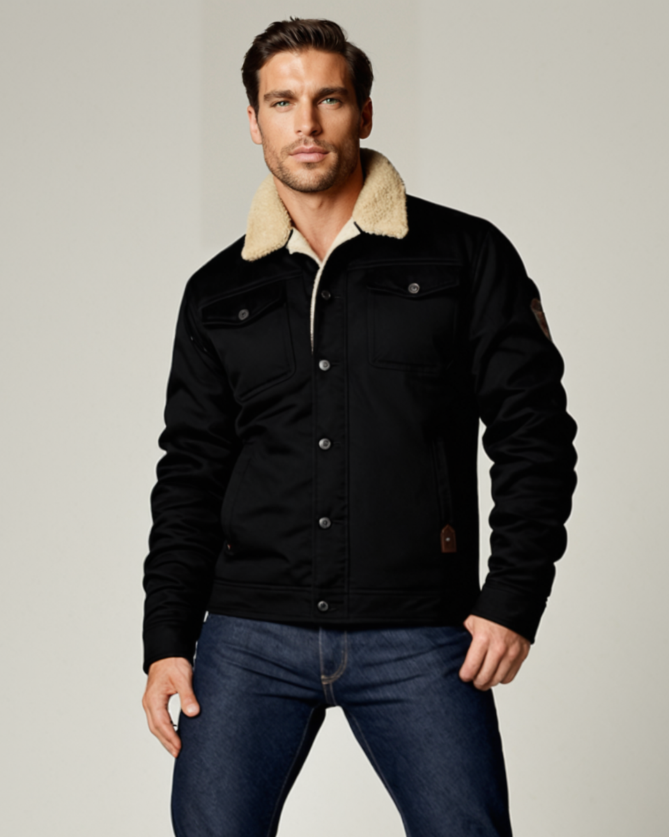 The Stonevale Men’s Insulated Fleece Lined Winter Coat