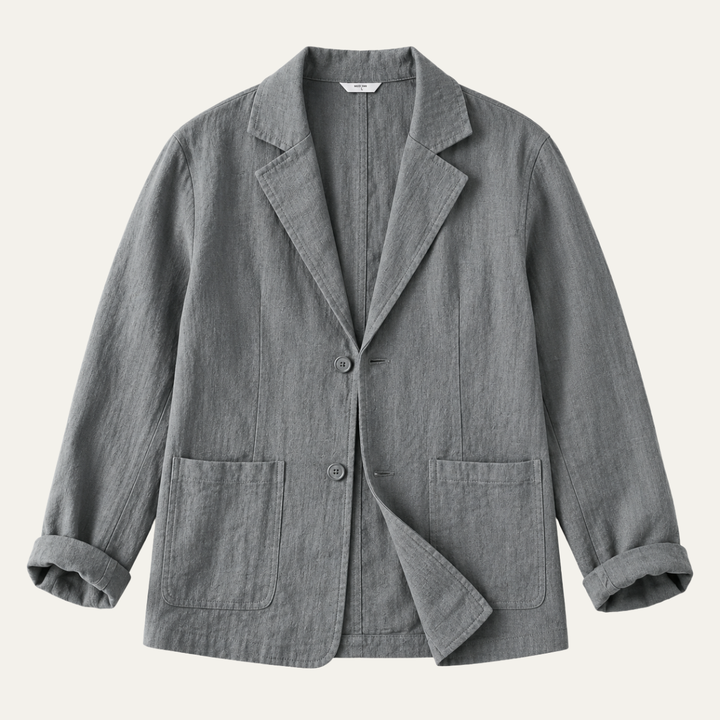 The Newport Men's Lightweight Casual Linen Blazer
