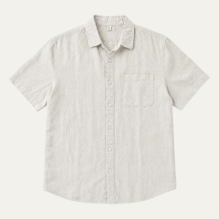 The Marin Men's Classic Linen Button Up Shirt