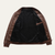 The Colfosco Men’s Winter Quilted Leather Bomber Jacket