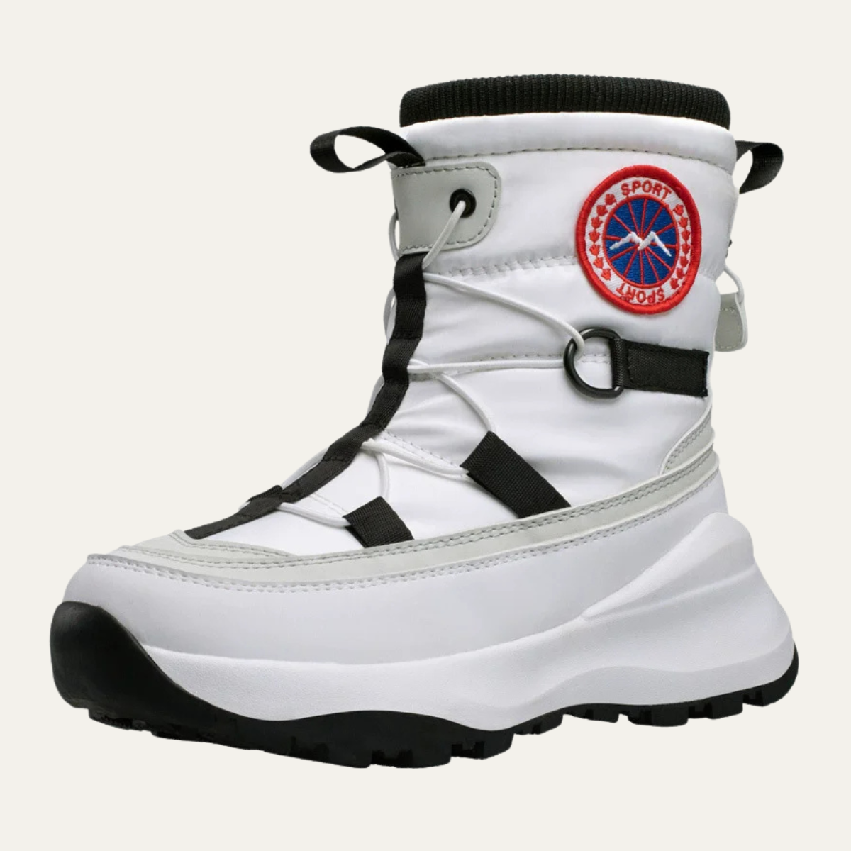 The Ostiense Men’s Fur Lined Anti Slip Outdoor High Top Snow Boots