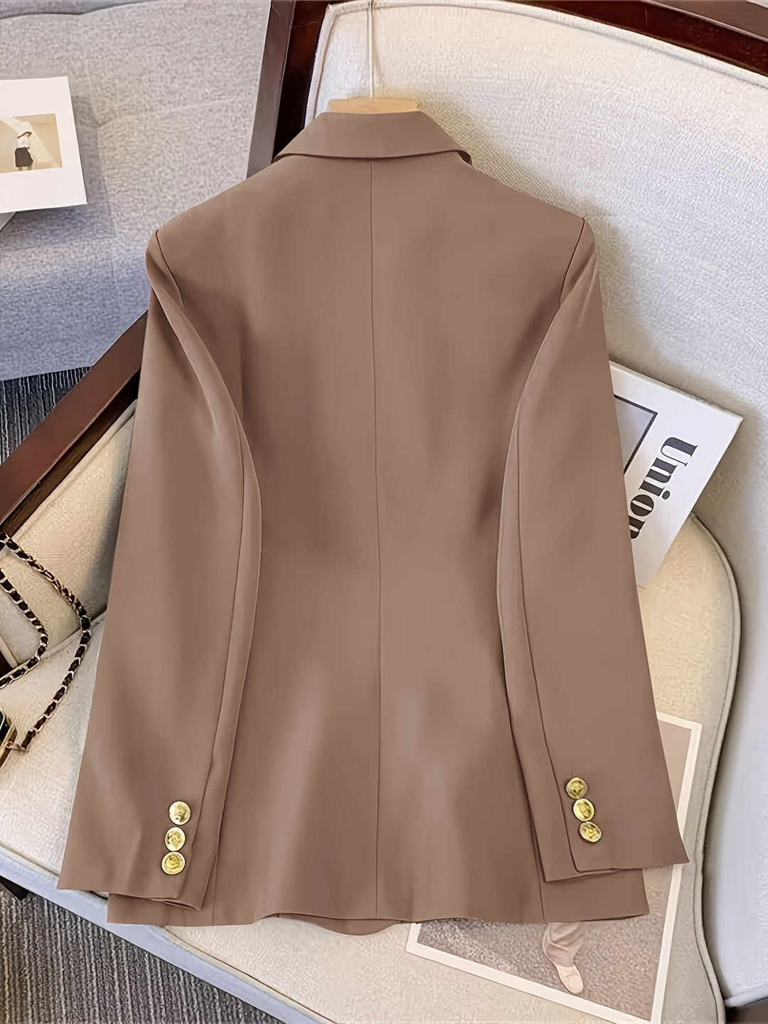 Women's Tailored Double Breasted Blazer