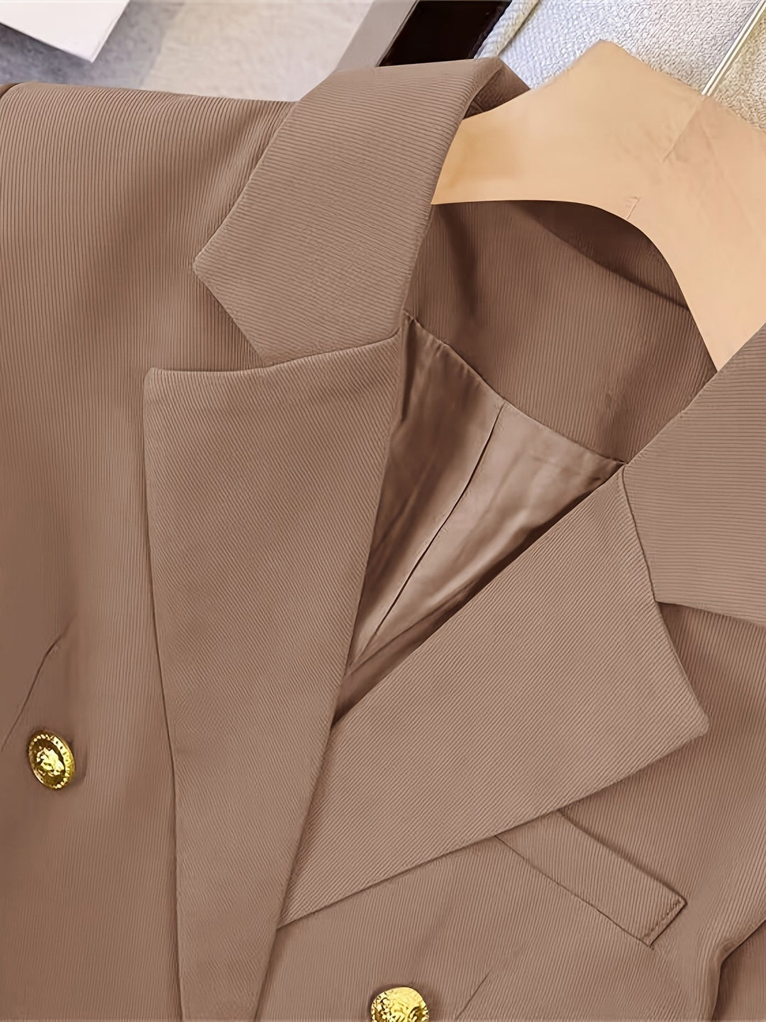 Women's Tailored Double Breasted Blazer