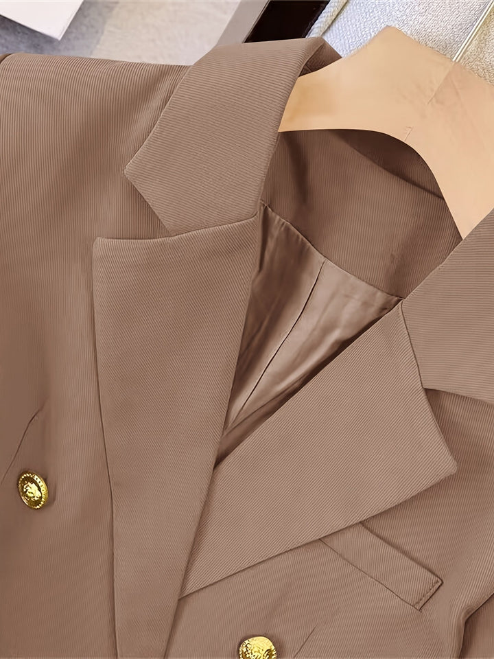 Women's Tailored Double Breasted Blazer