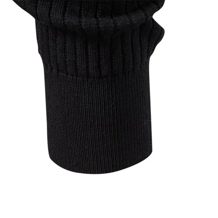 The Taormina Men's Ribbed Henley Knit Sweater